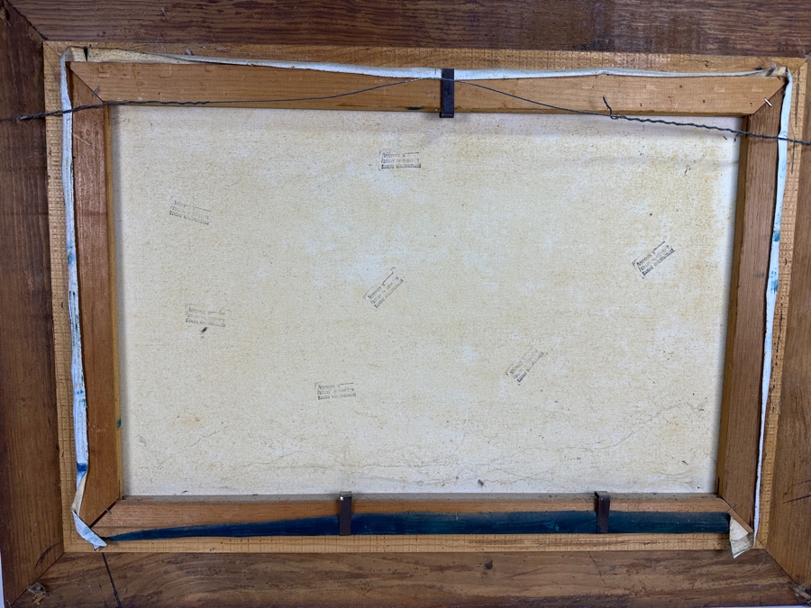 Roberta Kowasch Original Seascape Ocean Oil Painting On Canvas Titled 'Last Light' 30 X 20 Framed [Photo 8]