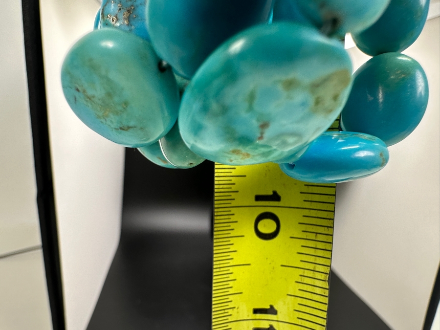 Multi Strand Turquoise 20' Statement Necklace [Photo 7]