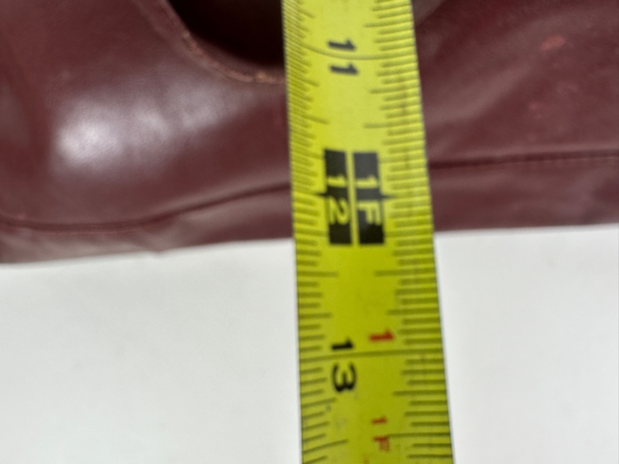 Vintage 1975 Les Must De Cartier Paris Leather Handbag 15.5W X 12H [Photo 8]