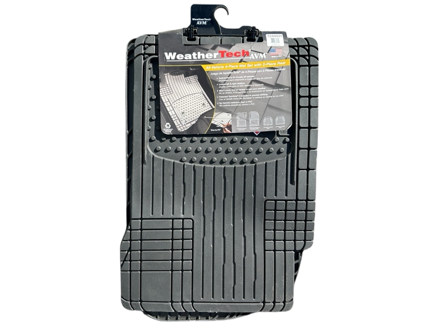New WeatherTech All-Vehicle 4-Piece Mat Set With 2-Piece Rear [Photo 1]