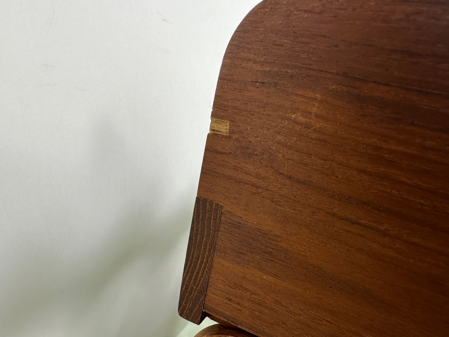 Vintage Kalmar Teak Stacking 3-Level Wine Rack Thailand 19W X 11D X 13.5H [Photo 9]