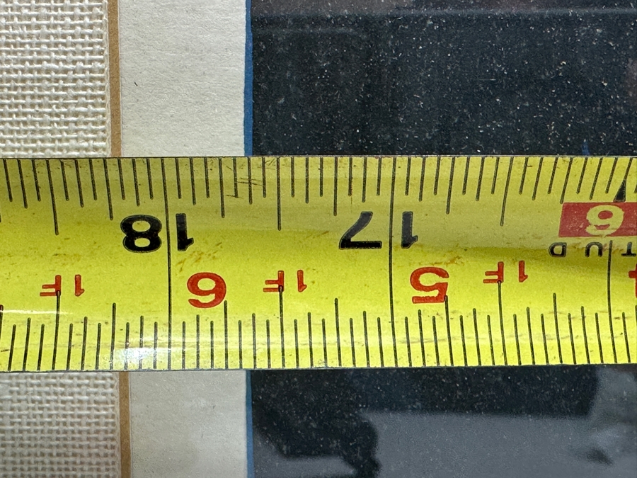 Juan Centurion Original Artwork On Paper Titled 'Anaconda Sucuri - Amazonas' 1985 18 X 15 Framed 24.5 X 21 [Photo 6]