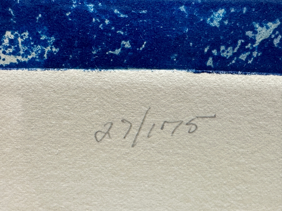 R. Spring Etching Titled Cock-a-Doodle Hand Signed Lower Right And Numbered 27 Of 175 9.5 X 14 Framed 15.5 X 20 [Photo 5]