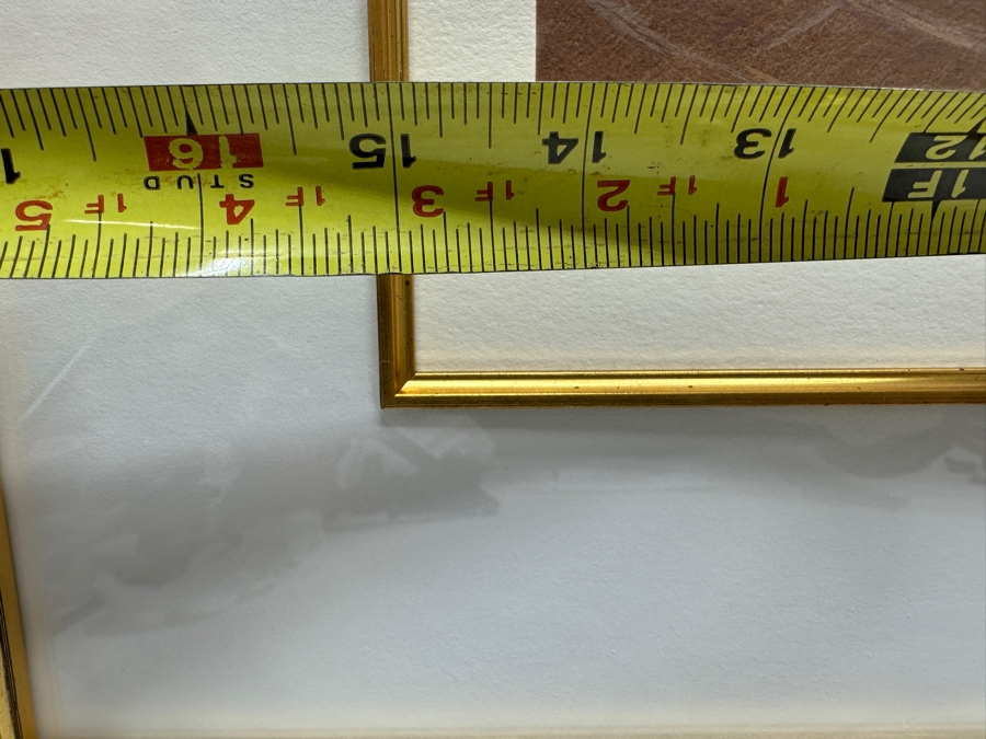 Schaefer / Miles Hand Signed Limited Edition Serigraph Titled 'Fragrant Bloom' Numbered AP 29/80 Hand Signed Lower Right 15 X 13 Framed 27.5 X 25 [Photo 9]