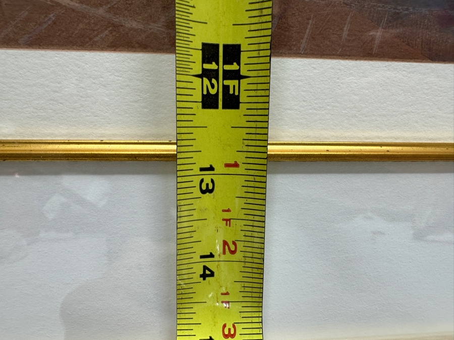 Schaefer / Miles Hand Signed Limited Edition Serigraph Titled 'Fragrant Bloom' Numbered AP 29/80 Hand Signed Lower Right 15 X 13 Framed 27.5 X 25 [Photo 10]