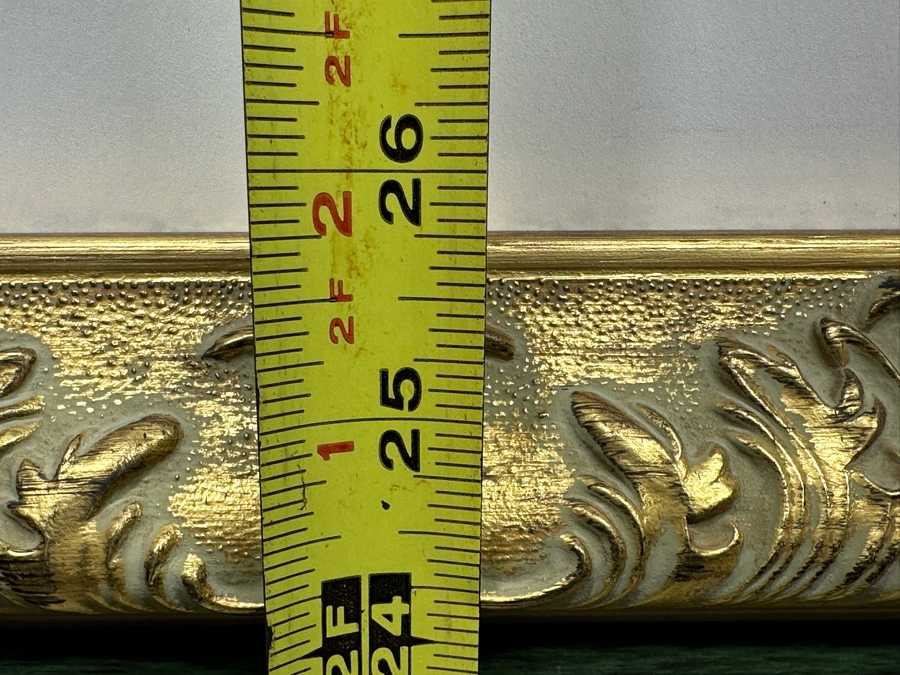 Schaefer / Miles Hand Signed Limited Edition Serigraph Titled 'Twilight Roses' Numbered 9/450 Hand Signed Lower Right 18.5 X 13 Framed 31 X 26 [Photo 10]