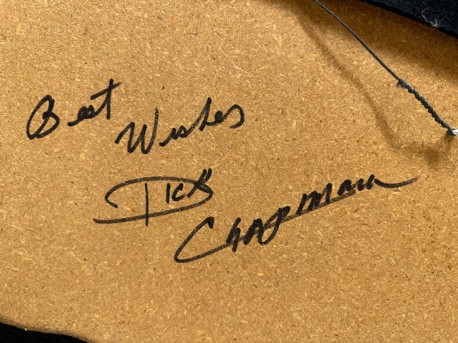 Mid-Century String Artwork Of A Seagull Signed Verso Dick Chapman 1976 37.5 X 13.5 [Photo 7]