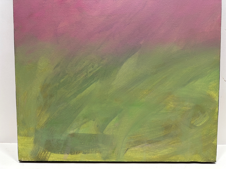 Gerrit Greve (1948-2024, Cardiff by the Sea, CA) Original Acrylic Painting On Canvas Titled '287' Abstract Color Field In Manner of Mark Rothko Signed Verso And Dated 2003 16 X 20 Estimate $300 - $400 [Photo 2]