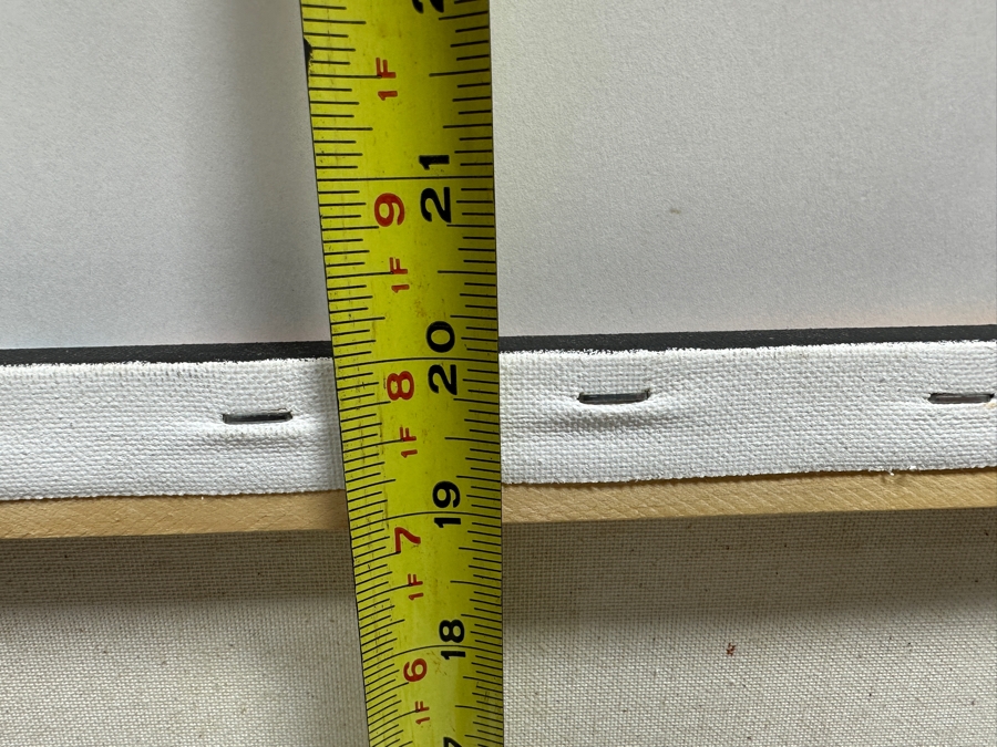 Gerrit Greve (1948-2024, Cardiff by the Sea, CA) Original Acrylic Painting On Canvas Abstract Series Signed Verso And Dated 08-2019 16 X 20 Estimate $300 - $400 [Photo 9]