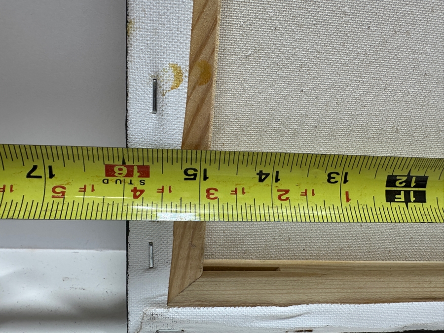 Gerrit Greve (1948-2024, Cardiff by the Sea, CA) Original Acrylic Painting On Canvas Abstract Series Signed Verso And Dated 08-2019 16 X 20 Estimate $300 - $400 [Photo 8]