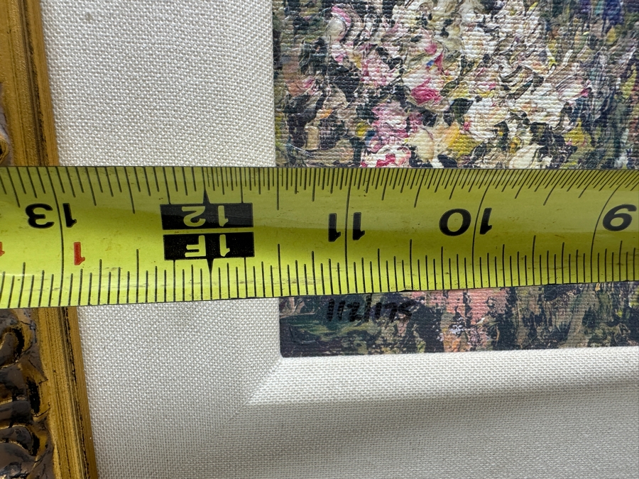 Maxwell Parsons Limited Edition Canvas Print Titled 'Floral Bouquets' Numbered 112/175 Hand Signed Lower Right 11.5 X 11.5 Framed 21 X 21 [Photo 9]