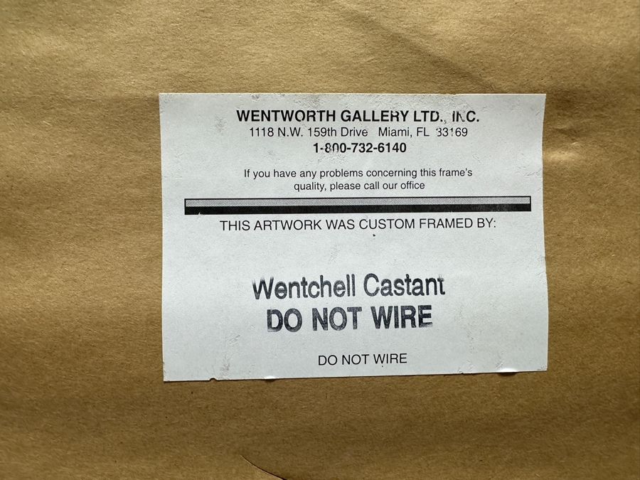 Maxwell Parsons Limited Edition Canvas Print Titled 'Floral Bouquets' Numbered 112/175 Hand Signed Lower Right 11.5 X 11.5 Framed 21 X 21 [Photo 7]