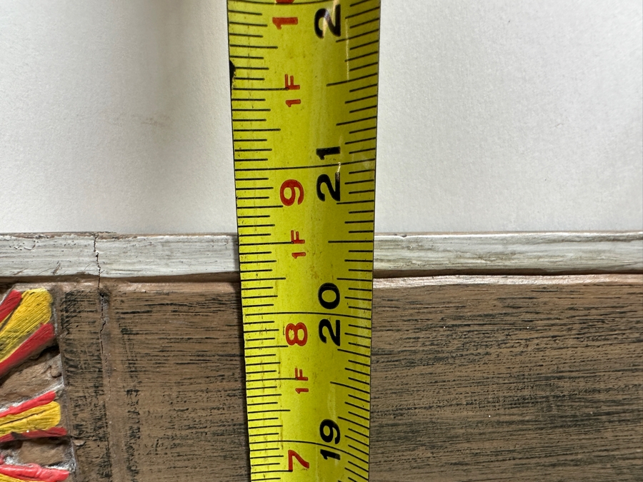 Original Colorful Watercolor Painting On Paper 11 X 14 In Hand Painted Wooden Frame 17.5 X 20.5 [Photo 12]