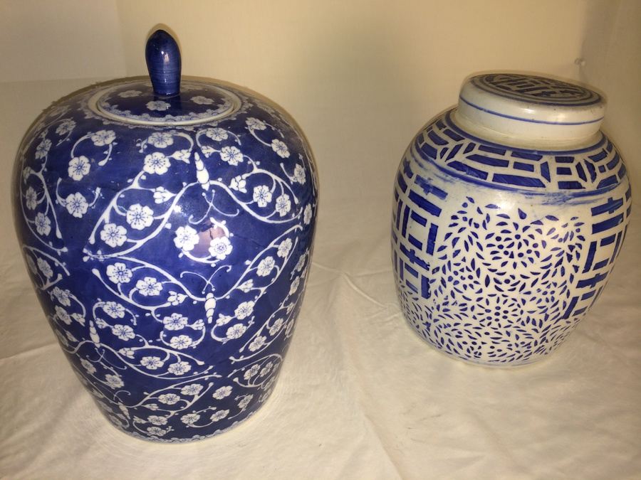 Blue & White Vessels
