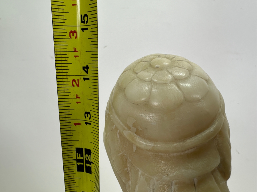 Carved Stone Statue Of Lorenzo De' Medici After Michelangelo 6.5W X 5D X 14.5H [Photo 19]