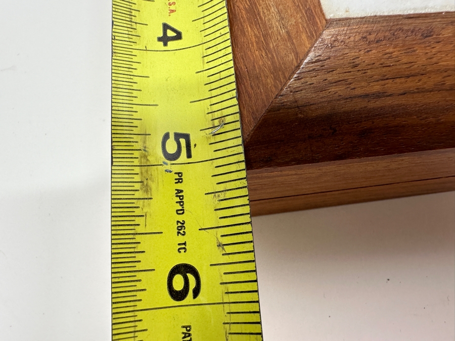 Inlaid Semi Precious Stone Top Wooden Box From India 6W X 5D X 2.5H [Photo 6]