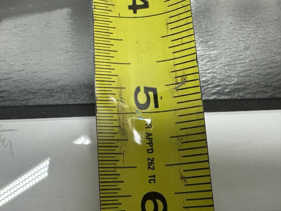 Dan Powers B&W Photograph Of The Brooklyn Bridge, New York City 7 X 5 Hand Signed And Dated 1996 Lower Right In Matte Framed 12.5 X 10.5 [Photo 7]