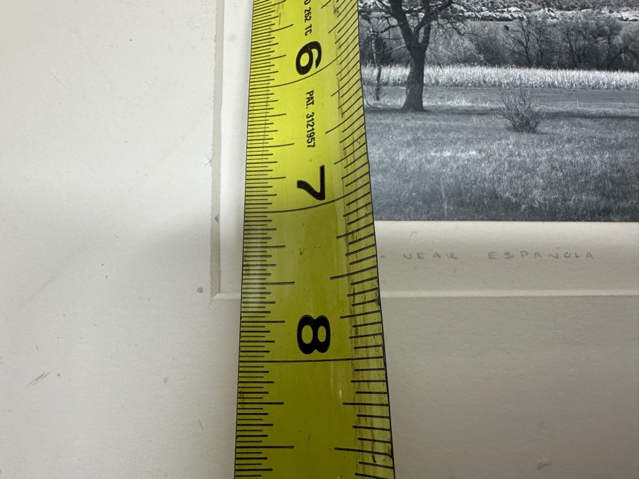 Nicholas Trofimuk B&W Photograph Titled 'Meadow Near Espanola' 9 X 7 Signed In Matte [Photo 5]