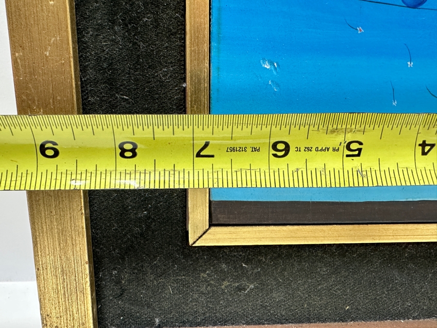 Just Added - Original Painting On Board Of A Clown Signed Terziano 7 X 14 [Photo 6]