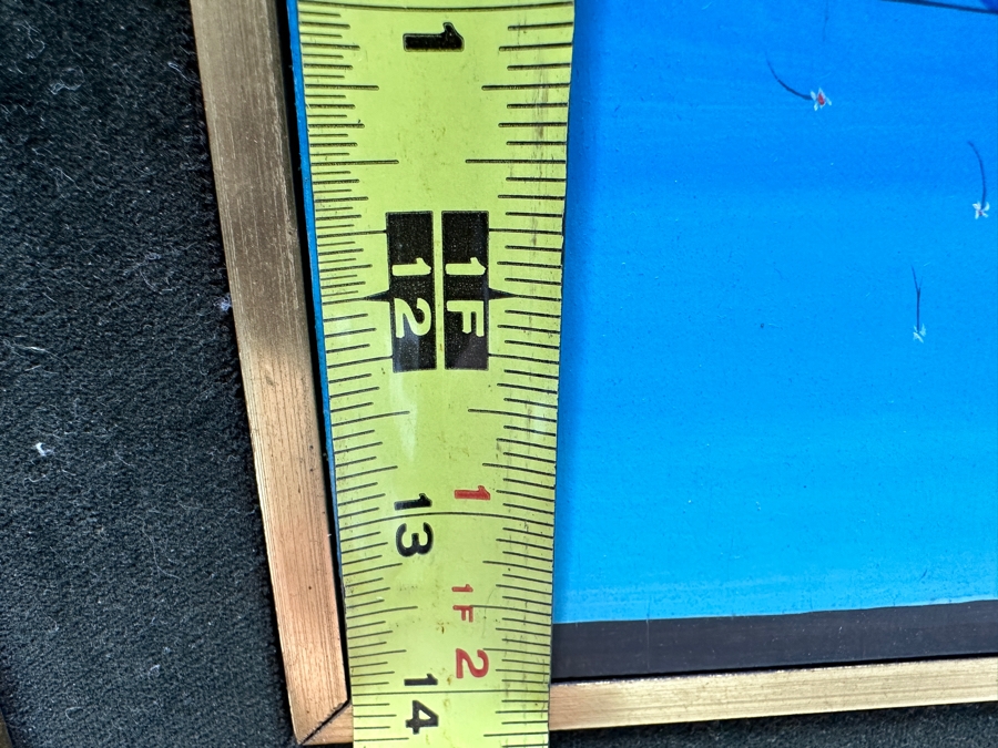 Just Added - Original Painting On Board Of A Clown Signed Terziano 7 X 14 [Photo 7]