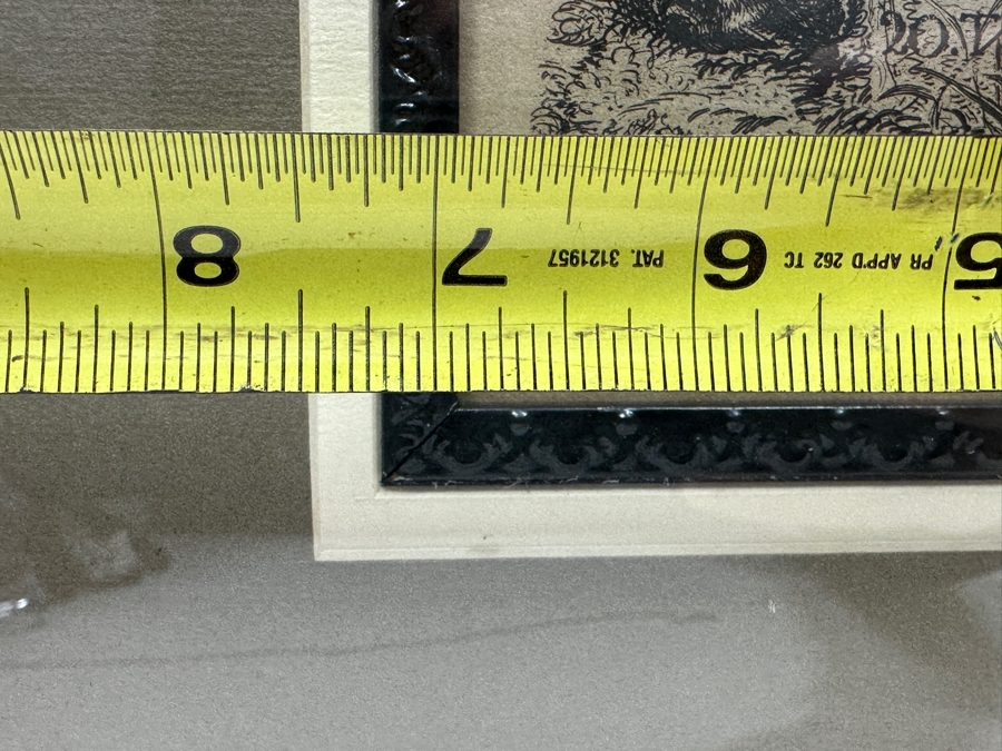 Title Page From Monkey-ana, Or Men In Miniature Engraving By Thomas Landseer 1827 7 X 8.5 Framed 15 X 16.5 [Photo 8]