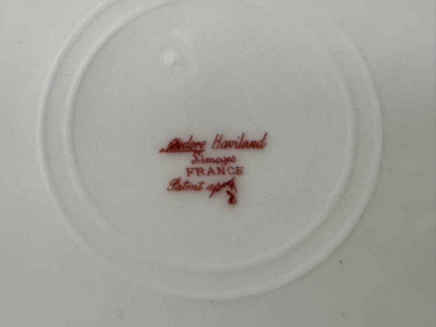 Vintage Theodore Haviland Limoges France Hand Painted China Service For Approximately 12 Over 110 Pieces [Photo 21]