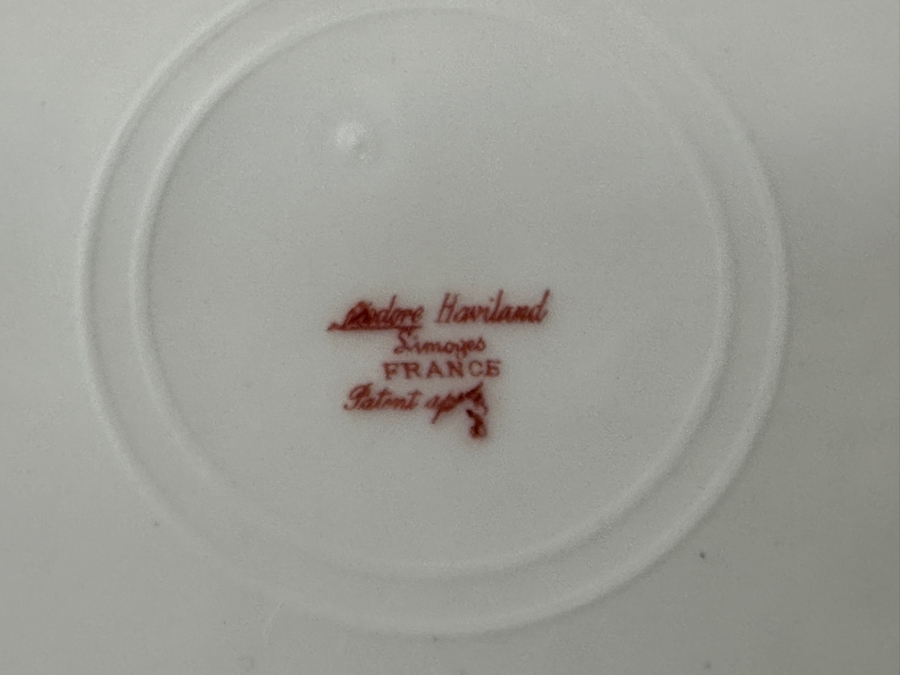 Vintage Theodore Haviland Limoges France Hand Painted China Service For Approximately 12 Over 110 Pieces [Photo 20]