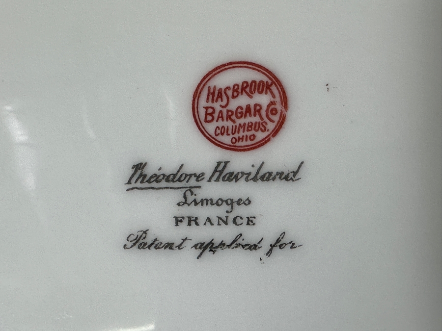 Vintage Theodore Haviland Limoges France Hand Painted China Service For Approximately 12 Over 110 Pieces [Photo 22]