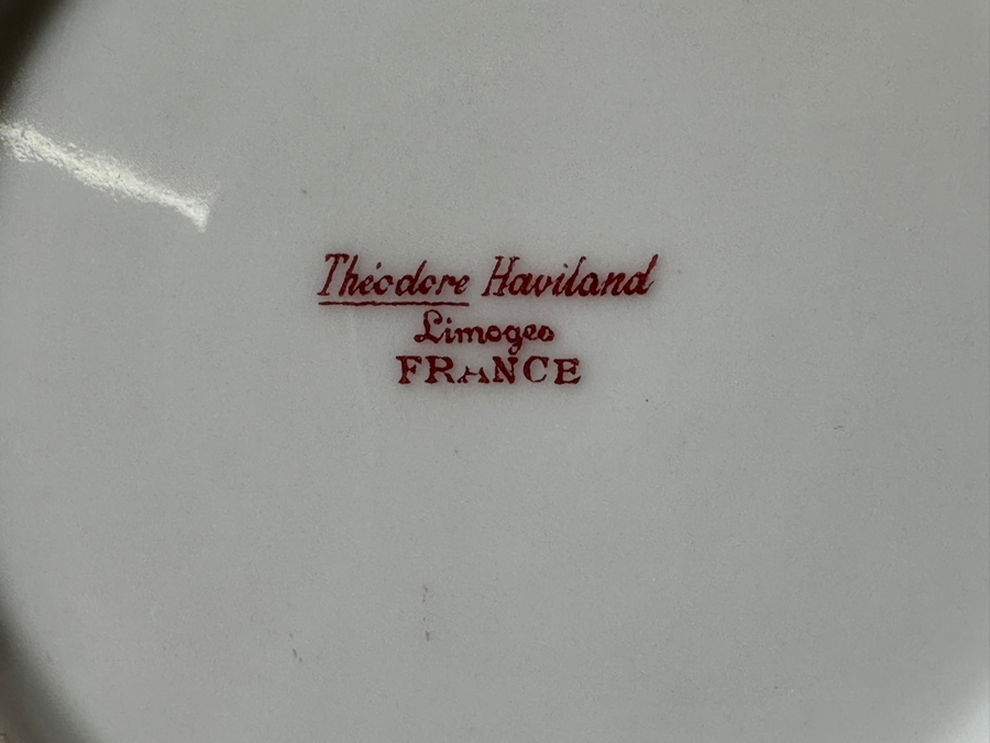 Vintage Theodore Haviland Limoges France Hand Painted China Service For Approximately 12 Over 110 Pieces [Photo 19]