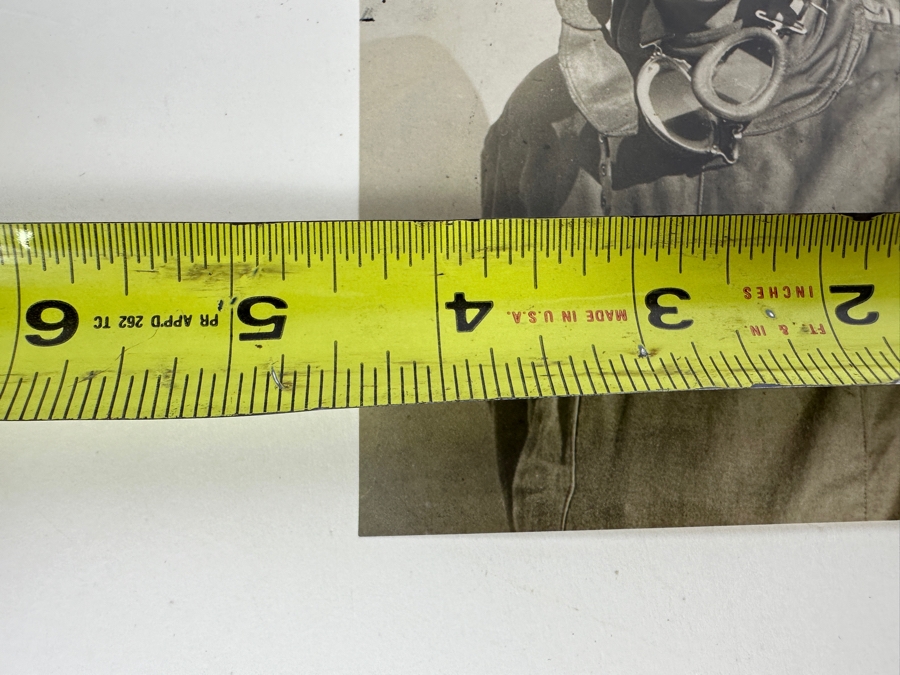 Nicholas J Quirk Vintage 1927 Original Historical B&W Photograph Of Captain Charles Lindbergh Stamped Verso From The Studio Of N. J. Quirk 608 S. Dearborn St. Chicago, Il 4.25 X 6.5 [Photo 8]