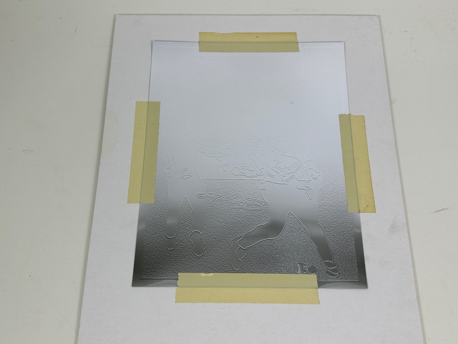 Just Added - Tony Gwynn San Diego Padres Foil Artwork Collage By Christopher Paluso 11 X 14 [Photo 5]