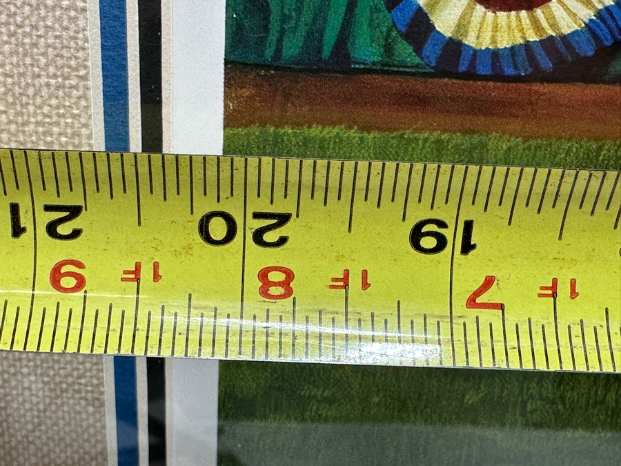 Autographed Ron Lewis Artwork Print Signed By Willie Mays, Mickey Mantle & Duke Snider Limited Edition Numbered 464 Of 500 20.5 X 25 Framed 27 X 31.5 [Photo 10]