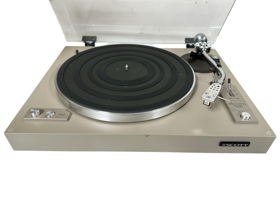 Just Added - Scott Belt Drive Turntable Record Player Model PS-17A Need New Belt [Photo 2]