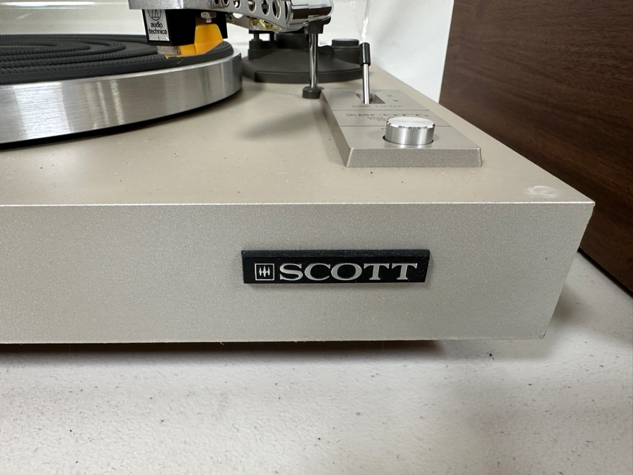 Just Added - Scott Belt Drive Turntable Record Player Model PS-17A Need New Belt [Photo 6]