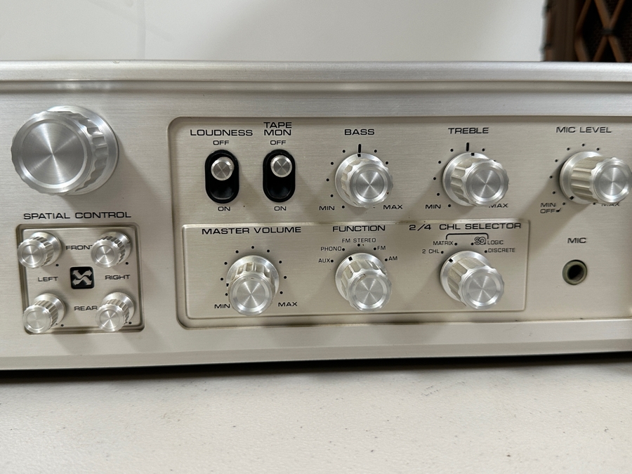 Just Added - Vintage SANYO 4 Channel Stereo Receiver Model DCX3000KA [Photo 4]