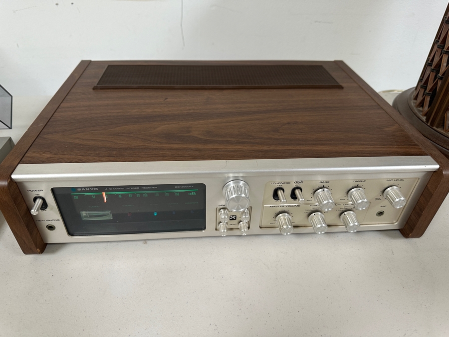 Just Added - Vintage SANYO 4 Channel Stereo Receiver Model DCX3000KA [Photo 8]