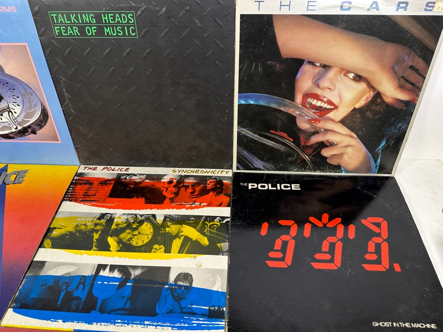 Just Added - Vintage Vinyl Record Albums Lot Featuring Talking Heads, The Police, The Cars, Dire Straits, Tom Petty & Neil Young [Photo 4]