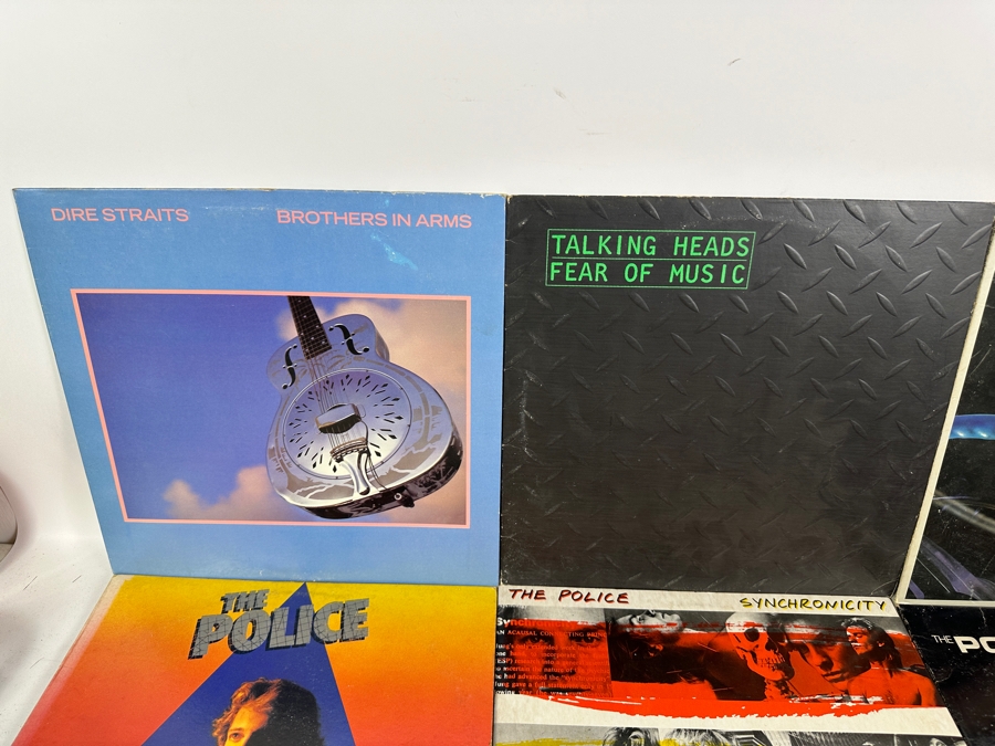 Just Added - Vintage Vinyl Record Albums Lot Featuring Talking Heads, The Police, The Cars, Dire Straits, Tom Petty & Neil Young [Photo 3]