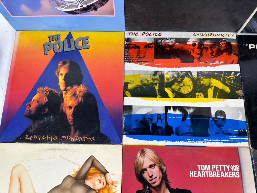 Just Added - Vintage Vinyl Record Albums Lot Featuring Talking Heads, The Police, The Cars, Dire Straits, Tom Petty & Neil Young [Photo 2]
