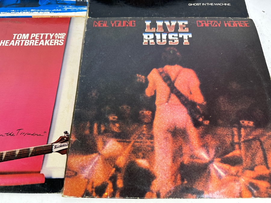 Just Added - Vintage Vinyl Record Albums Lot Featuring Talking Heads, The Police, The Cars, Dire Straits, Tom Petty & Neil Young [Photo 5]