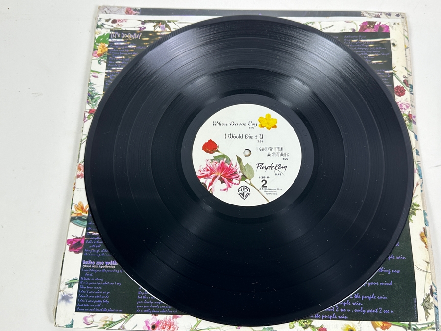 Just Added - Prince And The Revolution Purple Rain Vinyl Record Album [Photo 4]