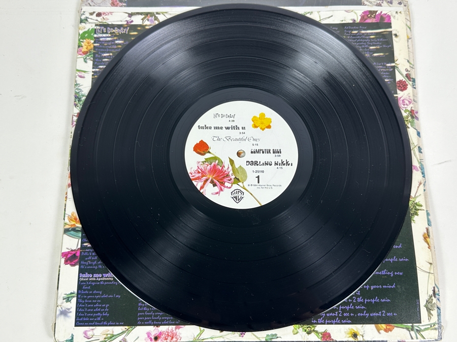 Just Added - Prince And The Revolution Purple Rain Vinyl Record Album [Photo 3]