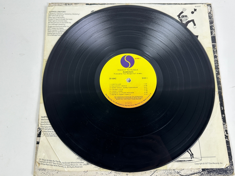 Just Added - Ramones - Rocket To Russia Vinyl Record Album [Photo 4]