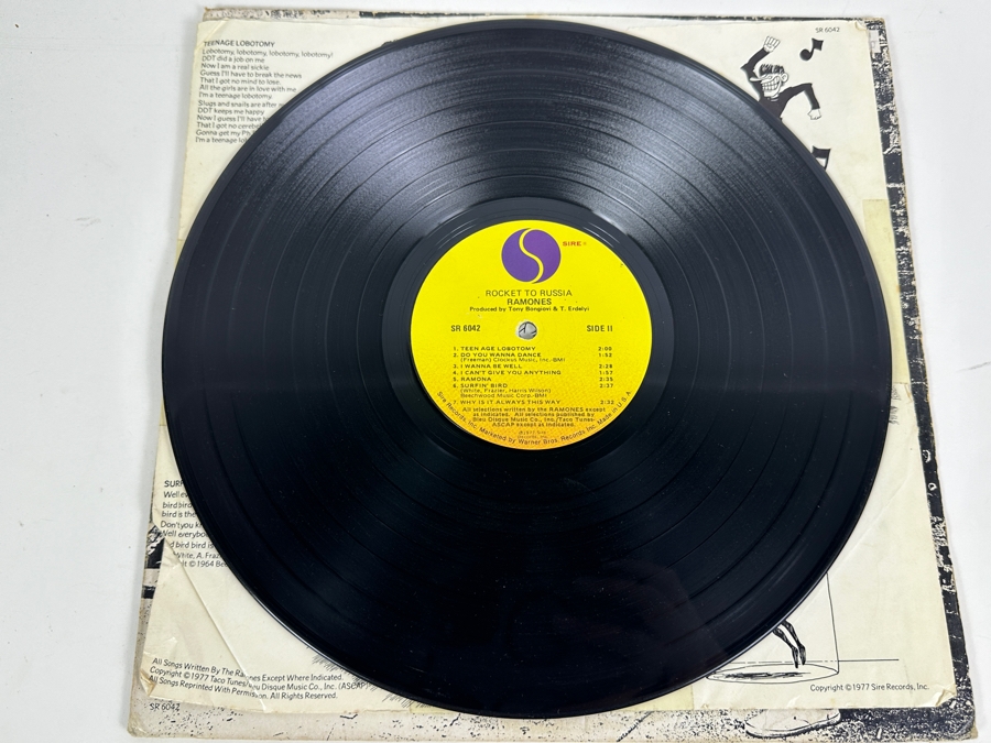 Just Added - Ramones - Rocket To Russia Vinyl Record Album [Photo 5]