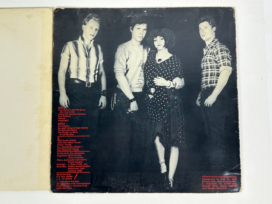 Just Added - The Smiths - What Difference Does It Make? / X - Los Angeles Vinyl Record Album [Photo 4]