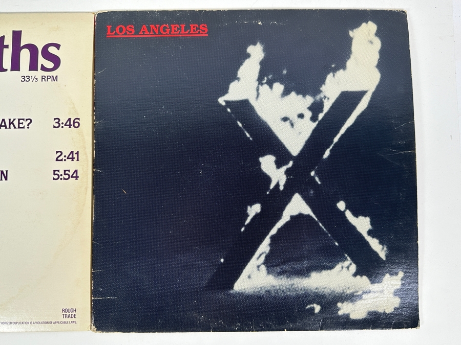 Just Added - The Smiths - What Difference Does It Make? / X - Los Angeles Vinyl Record Album [Photo 3]