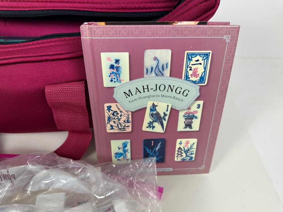 Just Added - Mah-Jongg Tiles Game Set With Pair Of Books [Photo 4]