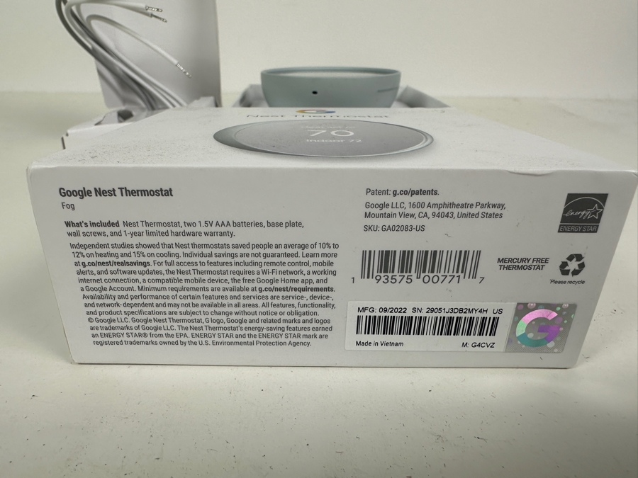 Just Added - Google Nest Thermostat & Nest Power Connector [Photo 2]