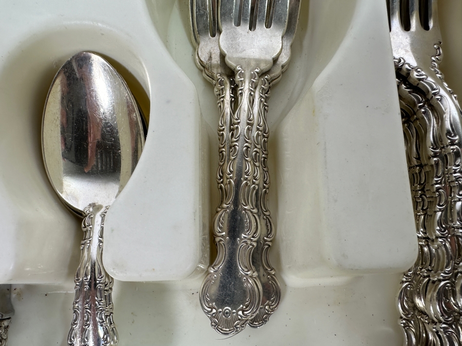Just Added - Birks Regency Silverplate Flatware Set Approximate Service For 5-6 [Photo 2]