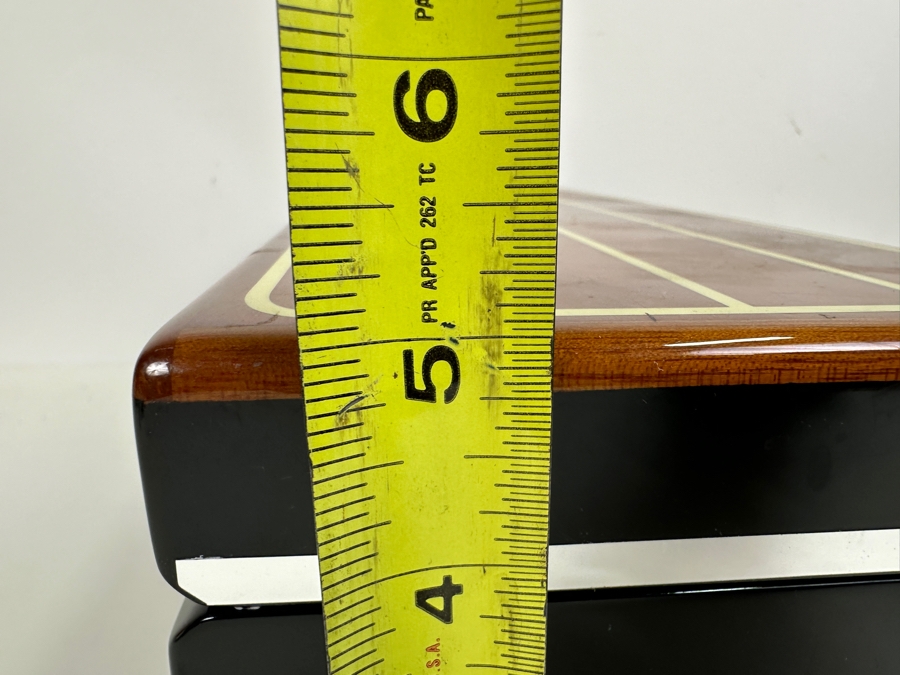 Just Added - Veuve Clicquot La Grande Dame By Riva Inlaid Lacquer Wooden Box (No Liquor) 13W X 5.5D X 5H [Photo 8]